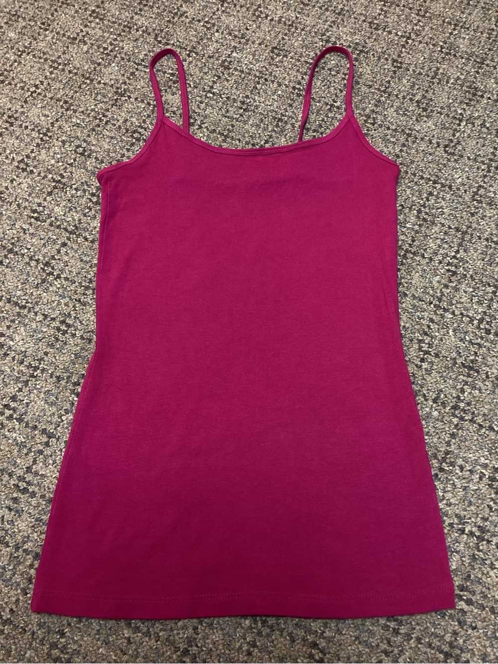 Forever 21 Raspberry Magenta Pink Spaghetti Strap Camisole Tank Top * Size Small